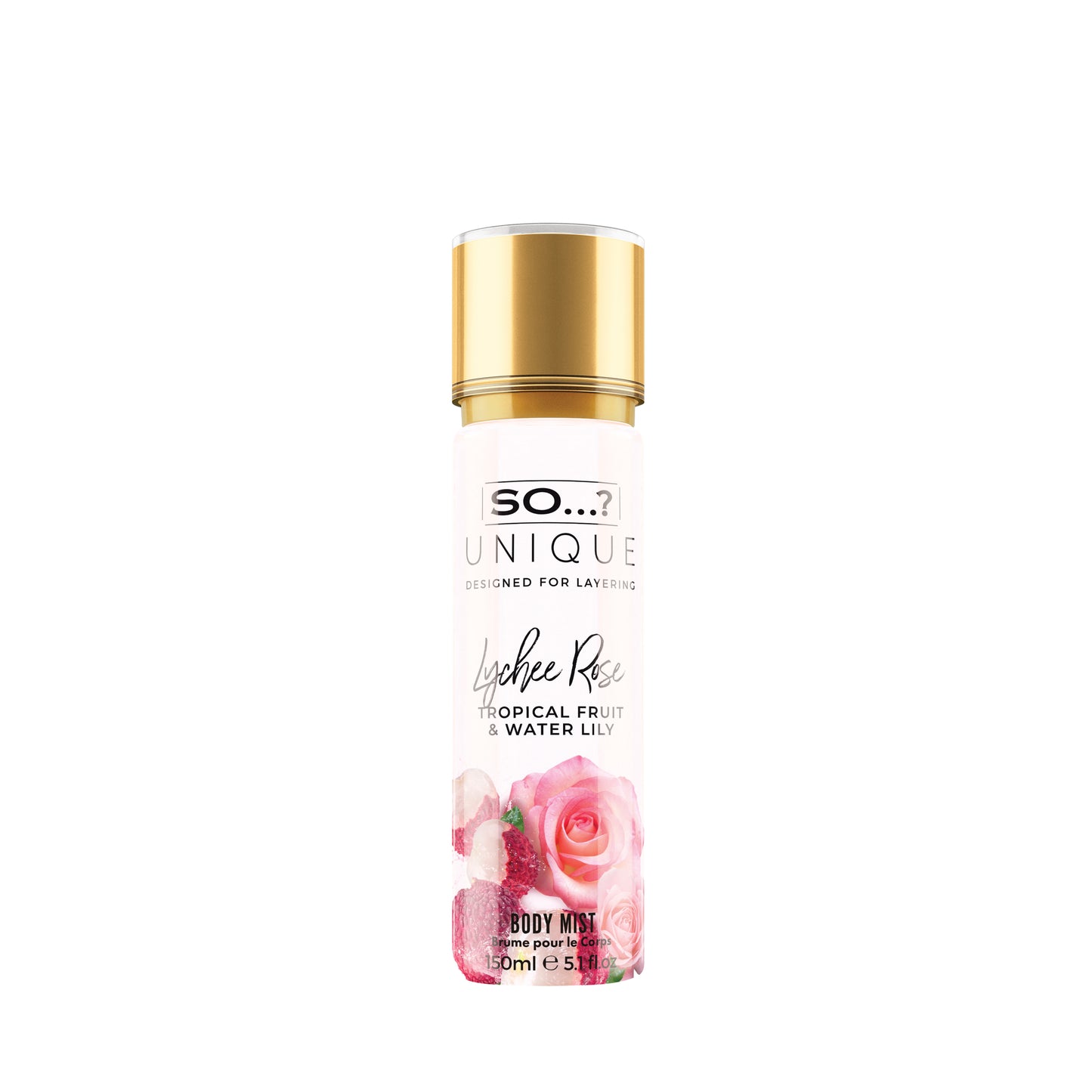 SO...? UNIQUE Lychee Rose 150ml