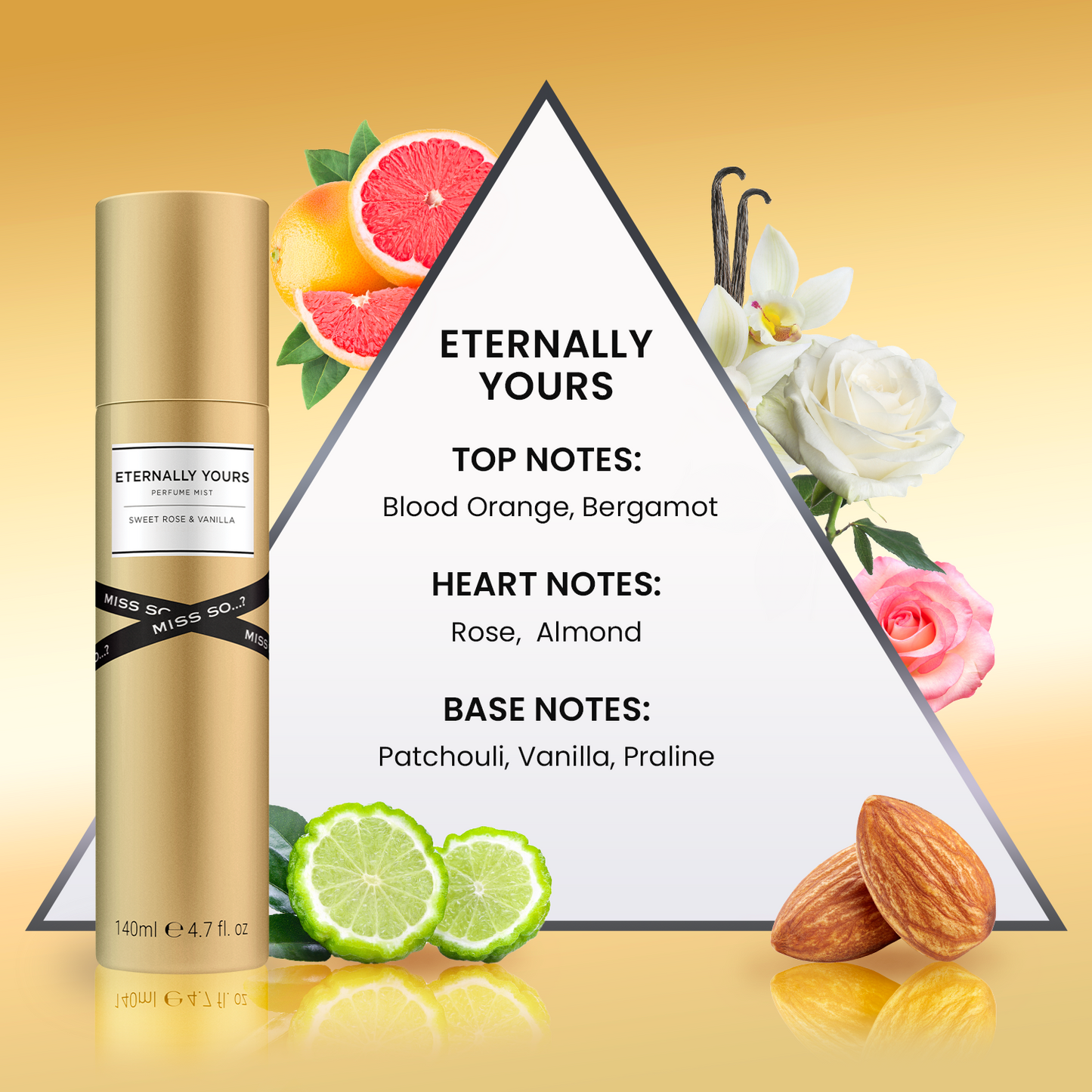 SO...? Miss SO ETERNALLY YOURS perfume mist 140ml
