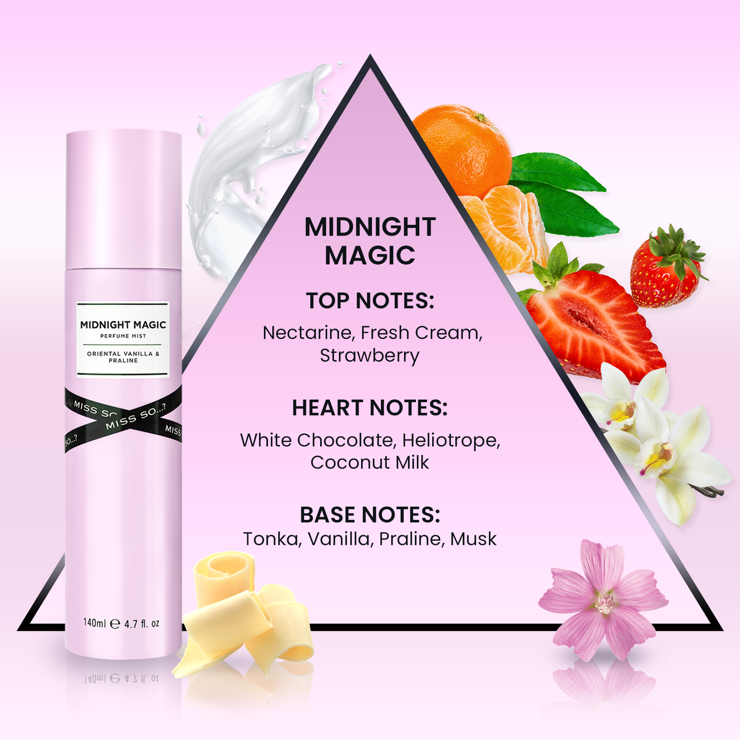 SO...? Miss SO MIDNIGHT MAGIC perfume mist 140ml