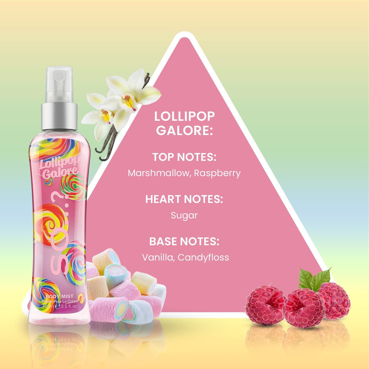 SO...? Body Mist LOLLIPOP GALORE 100ml - SO...? Fragrance Italia