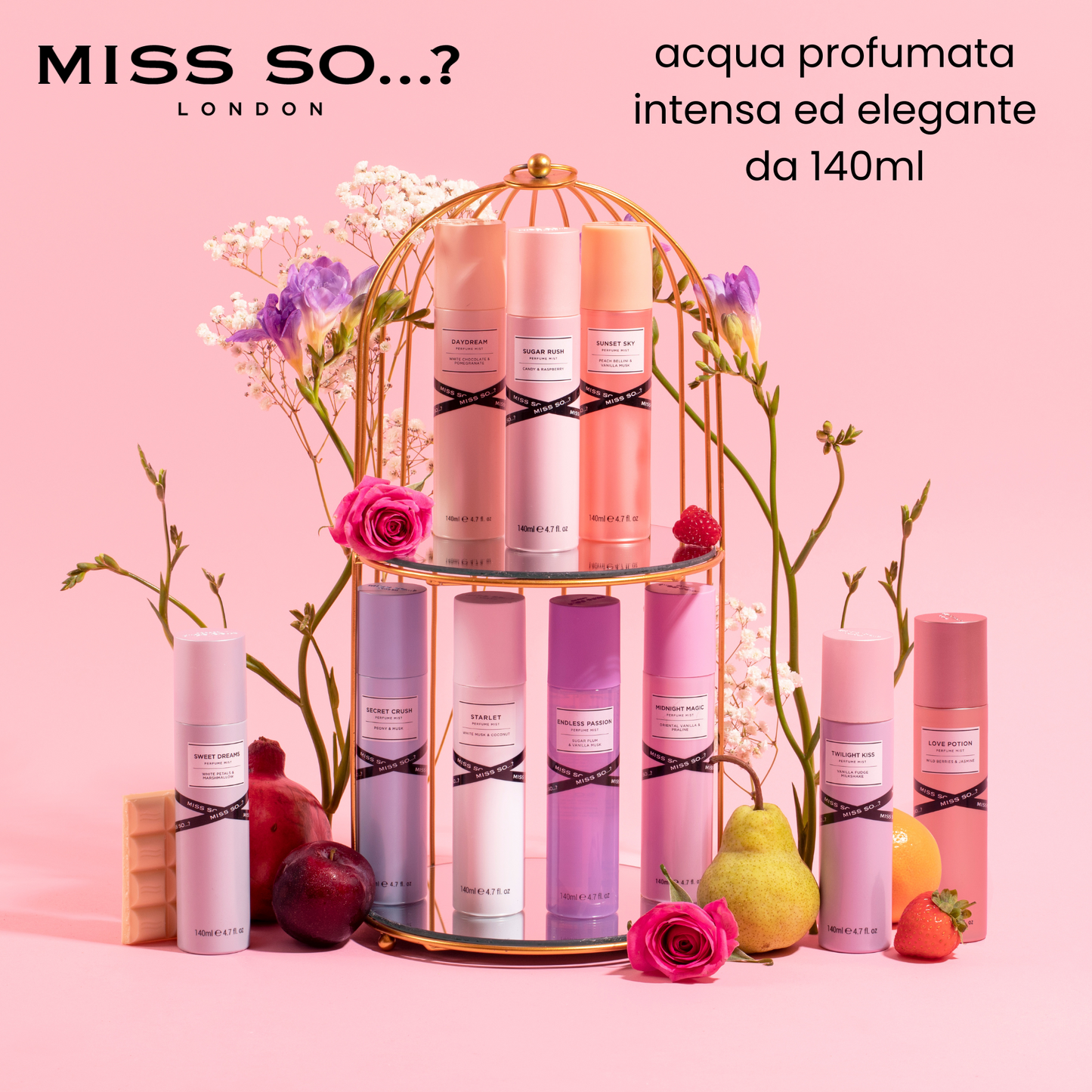 Acqua profumata intensa 140ml