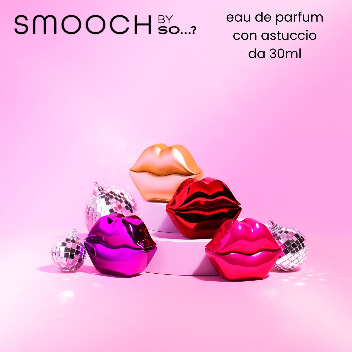 Profumo eau de parfum 30ml a forma di bocca