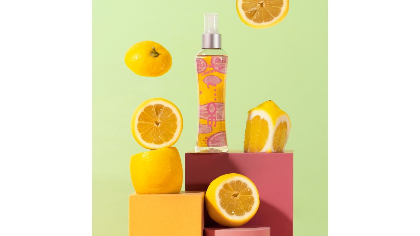 Pink lemonade body mist hot sale