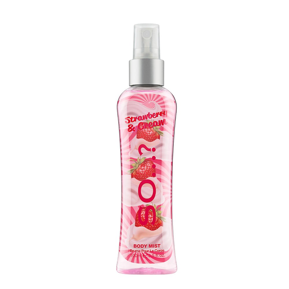 SO...? Body Mist STRAWBERRY & CREAM 100ml - SO...? Fragrance Italia