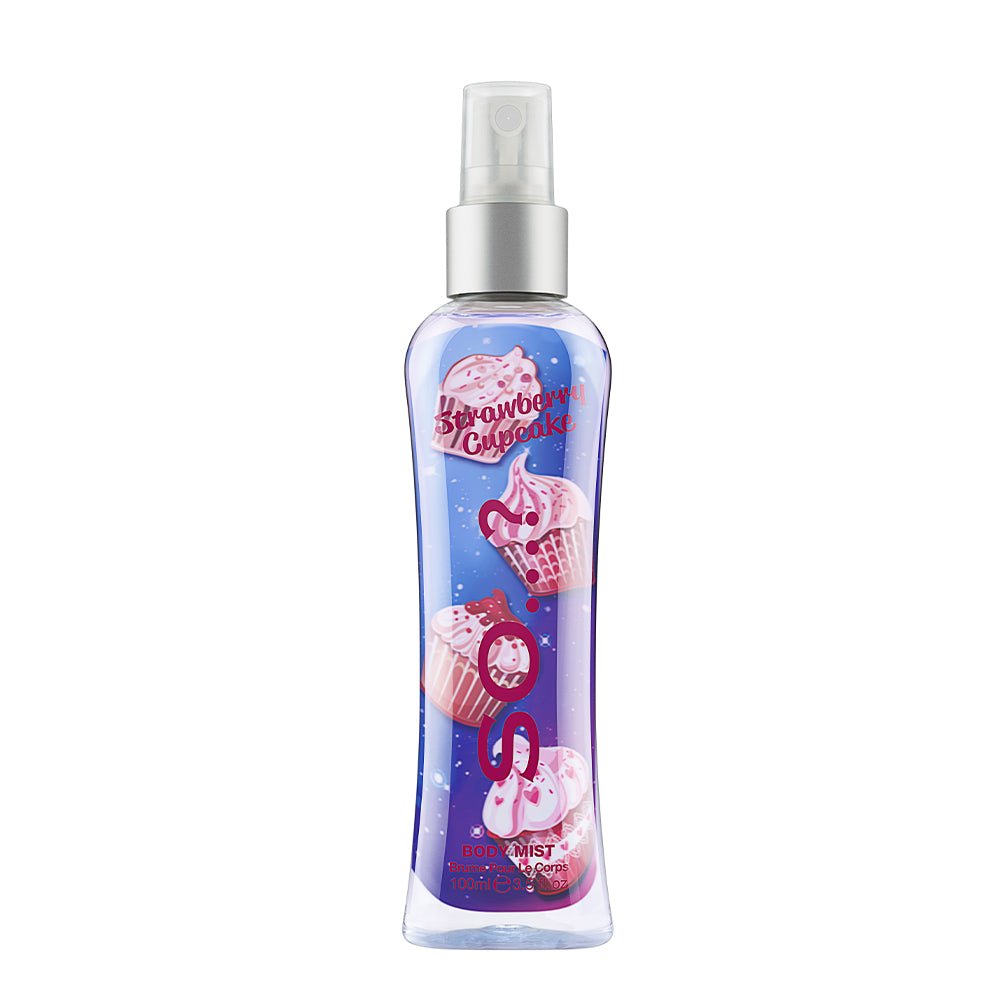 SO...? Body Mist STRAWBERRY CUPCAKE 100ml - SO...? Fragrance Italia