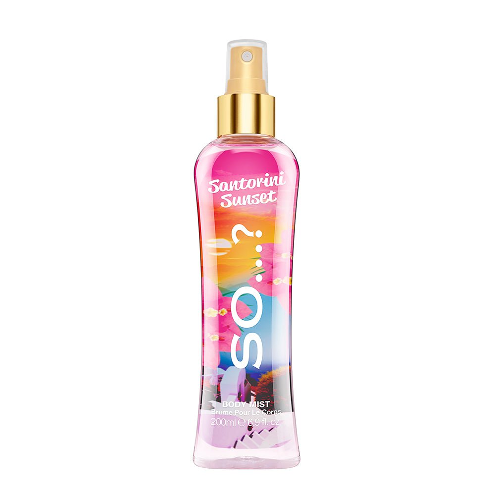 SO...? Escapes SANTORINI SUNSET 200ml - SO...? Fragrance Italia